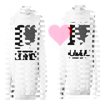 I Love Ulric スウェットシャツ - Kawaiitshirt