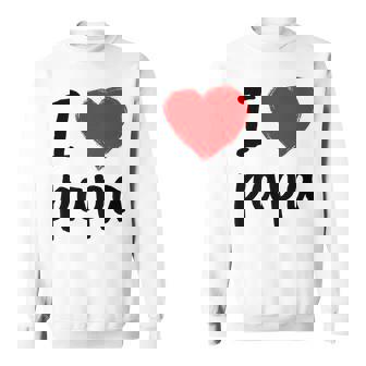 I Love You Papa T Cool Happy Father's Day Best Daddy スウェットシャツ - Kawaiitshirt