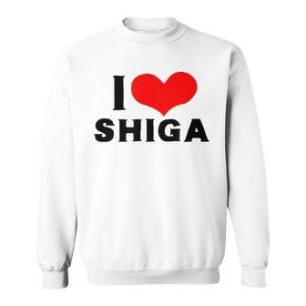 I Lovehiga 愛 ハート 滋賀 滋賀県 日本 お土産 かわいい おしゃれ スウェットシャツ - Kawaiitshirt
