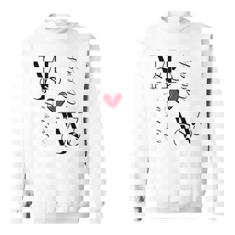 M&W カップル イニシャル 結婚式 記念日 新築祝い スウェットシャツ - Kawaiitshirt