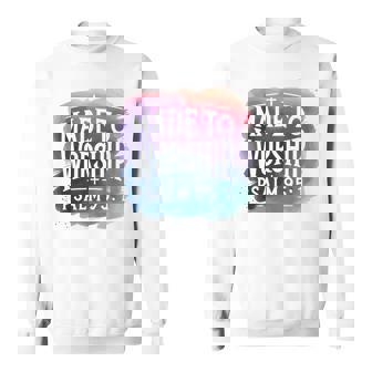 Made To Worship シャツ 礼拝シャツ メンズ & レディース God スウェットシャツ - Kawaiitshirt