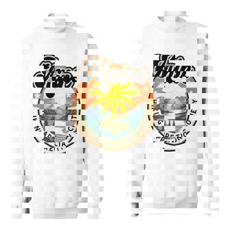 Maine Usa ハイキング ハイカー バックパッカー ハイキング 山 アウトドア 長袖tシャツ スウェットシャツ - Kawaiitshirt