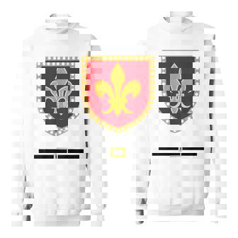 Medieval Knight Renaissance Tunic Diy Halloween Costume Sweatshirt - Thegiftio