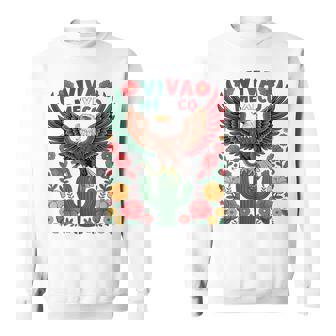 Mexican Independence Day Eagle Viva Mexico Sweatshirt - Monsterry