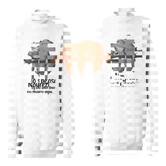 Moda Divertida Con Mensaje De Perezoso In Mangas Camisa de entrenamiento - Regaloses