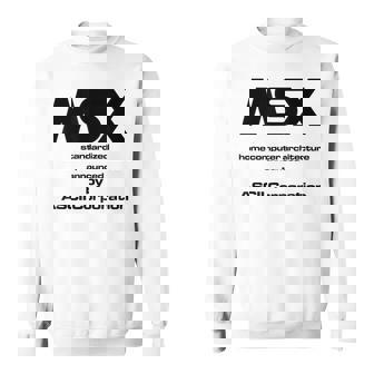 Msx コンピューター スウェットシャツ - Kawaiitshirt