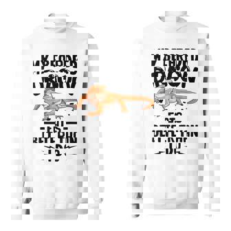 My Bearded Dragon Eats Better Than I Do トカゲ爬虫類 スウェットシャツ - Kawaiitshirt