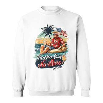 Nacho Gulf No More Of America Us Flag Patriotic Beach Sweatshirt - Thegiftio
