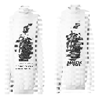 New York City The Big Apple Graphic New York City スウェットシャツ - Kawaiitshirt