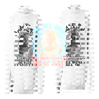 Oh My God You Look Like The 4Th Of July Patriotic Movie Meme Sweatshirt - Thegiftio UK
