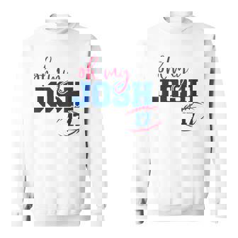 Oh I Love My Josh Proud Last Name Vintage Sports Sweatshirt - Thegiftio
