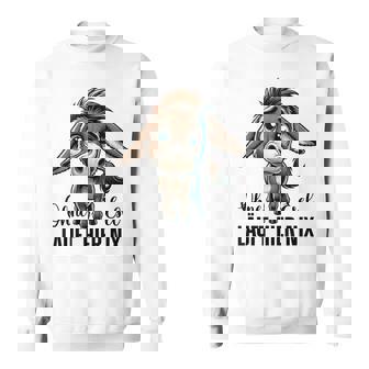 Ohne Esel Läuft Hier Nix ロバ 牧場 農業 ロバ スウェットシャツ - Kawaiitshirt