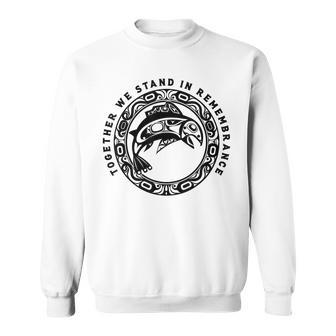 Orange Unity Day Every Child Counts Native American Sweatshirt - Thegiftio UK