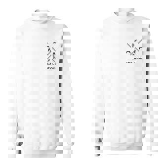 Papa Est 2025 Grandpa To Be 父の日 新パパ 祖父 スウェットシャツ - Kawaiitshirt