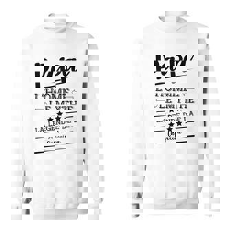 Papa La Légende Capoeira Sweater e - Cadeauxyz