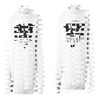 Papi Est 2023 Papi To Be New Papi Fathers Day Sweatshirt | Mazezy