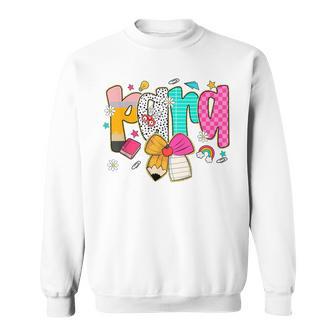 Para Paraprofessional Coquette First Day Back To School Sweatshirt - Thegiftio UK