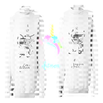 Personalizada Nombre Aitana Unicornio Camisa de entrenamiento - Regaloses