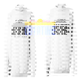 Placa De Matrícula De California Outa Time Regalo Divertido Camisa de entrenamiento - Regaloses