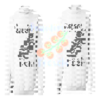 Pomodori Freschi Fresh Tomatoes Italian Summer Sweatshirt - Thegiftio UK