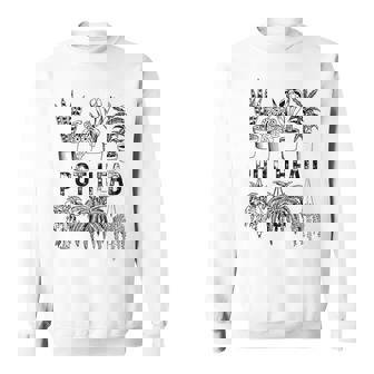 Pot Head 観葉植物 庭師 面白い 観葉植物 スウェットシャツ - Kawaiitshirt