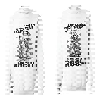 Questquad ブロッコリー 面白い 猫好き スウェットシャツ - Kawaiitshirt