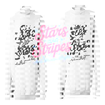 Red Blue White American Stars Stripes And Human Right Sweatshirt - Thegiftio UK