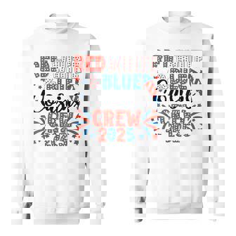 Red White And Blue Cousin Crew 2025 Matching Family 4Th July Sweatshirt - Thegiftio