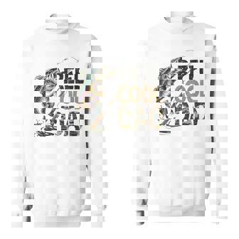 Reel Cool Dad Fishing Papa Father's Day Fisherman Fish Sweatshirt | Mazezy