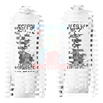 Retro Bitches Love Independence 4Th Of July Sweatshirt - Monsterry