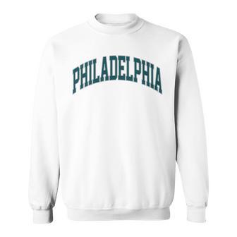 Retro Philadelphia Souvenir Classic Philadelphia Green Sweatshirt - Thegiftio UK