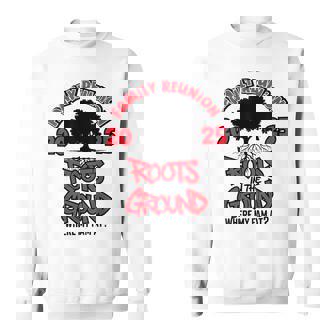 Roots In The Ground Where My Fam At Family Reunion Tree 2025 Sweatshirt - Thegiftio