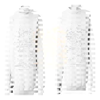 Samouraï Et Fleurs De Cerisier Kanji Japonais Dos Artistique Sweater e - Cadeauxyz