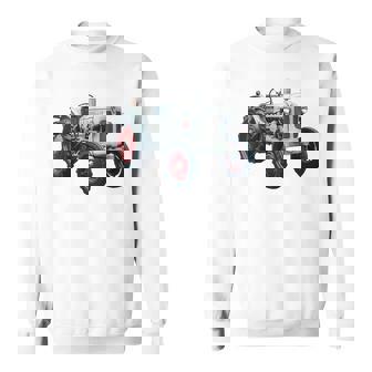 Schueller ヴィンテージ トラクター ドイツ レトロ スウェットシャツ - Kawaiitshirt