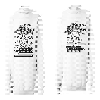 Senior Volleyball Class Of 2026 Crew Volleyball Senior Night Sweatshirt - Thegiftio