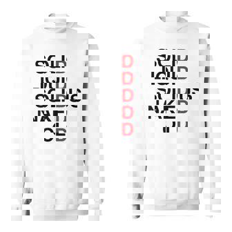 Solid Liquidolidus Naked Old スウェットシャツ - Kawaiitshirt