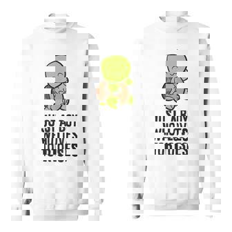 Solo Un Niño Que Ama A Las Tortugas Camisa de entrenamiento - Regaloses