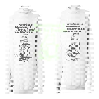 Sometimes I Just Be Fartin Frog Sweatshirt - Thegiftio