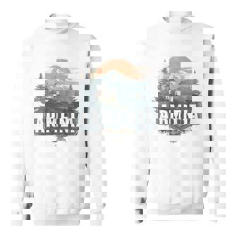 Souvenirintage Paysage Arménien Rétro Manche Longue Sweater e - Cadeauxyz