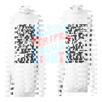 Stars Stripes And Equal Rights Retro 4Th Of July Feminist Sweatshirt | Mazezy