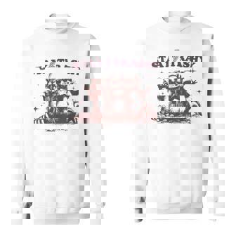 Stay Trashy Raccoon Opossum スウェットシャツ - Kawaiitshirt