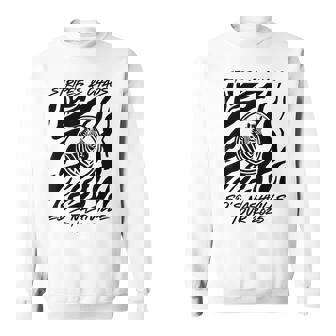 Stripes And Chaos – Ed's Nashville Tour 2025 Zebra Sweatshirt | Mazezy