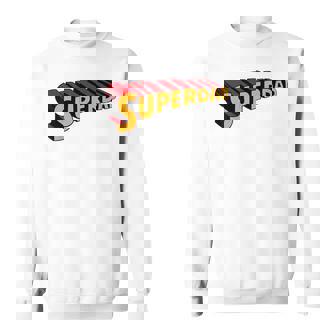 Super Daduperdad uperhero Dad スウェットシャツ - Kawaiitshirt