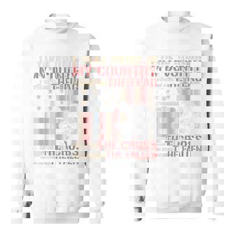 I Take Pride In My Country Itand For The Flag 裏面 スウェットシャツ - Kawaiitshirt