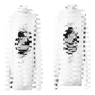 Tattoo Dragon Graphique Dos Japonais Dragon De Feu Sweater e - Cadeauxyz