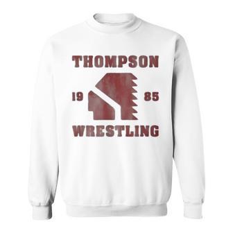 Thompson Wrestling 1985 Iconic Spirit Sweatshirt - Thegiftio UK