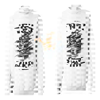 Tiger Pride Retro Vintage Tiger School Sports Team Sweatshirt | Seseable CA