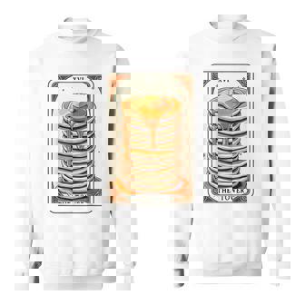 The Tower タロットカード パンケーキタワー 面白いパンケーキ スウェットシャツ - Kawaiitshirt