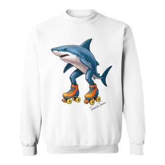 Tralalero Tralala ブレイン レッド ファニー サメ ミーム スウェットシャツ - Kawaiitshirt