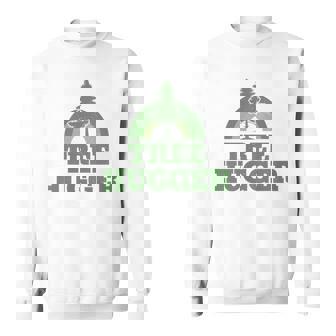 Tree Hugger 環境保護主義者 ヴィンテージ レトロ 自然愛好家 長袖tシャツ スウェットシャツ - Kawaiitshirt